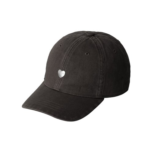 Carhartt WIP Heart Metal Cap - Black/Silver - I036302_0M4_XX
