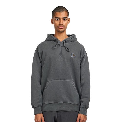 Carhartt WIP Hooded Nelson Sweat - Graphite Garment Dyed - I029963_87_GD