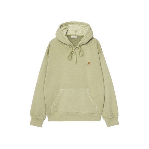 Carhartt WIP Hooded Sweat - Gentle Green Garment Dyed - I029963_3IE_GD
