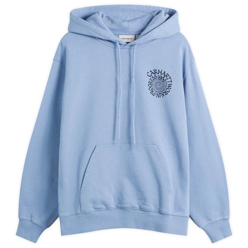 Carhartt WIP Hooded Spiral Sweatshirt - Gentle Blue - I036376_3H_XX