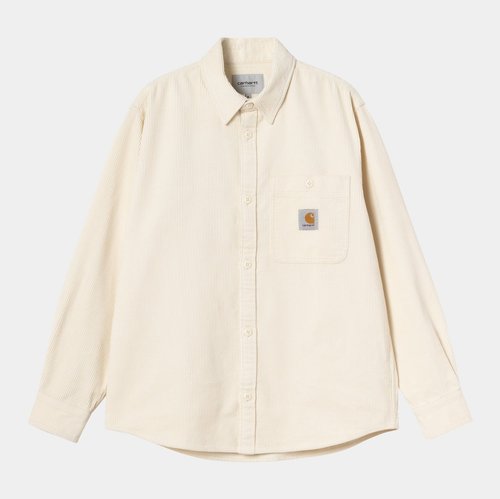 Carhartt WIP Corduroy Flint Shirt - Salt - I035837_1NG_XX