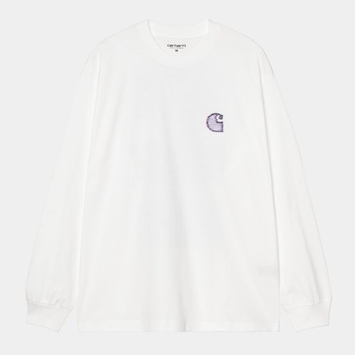 Carhartt WIP L/S Mind Your Head T-Shirt White | XXL 