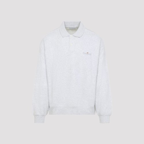 Carhartt WIP Label Polo Sweat - I036349_82X_03