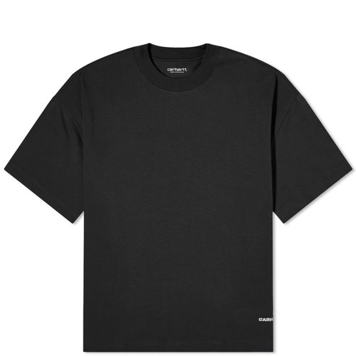 Carhartt WIP Link Script T-Shirt - Black/White - I031373_0D2_XX