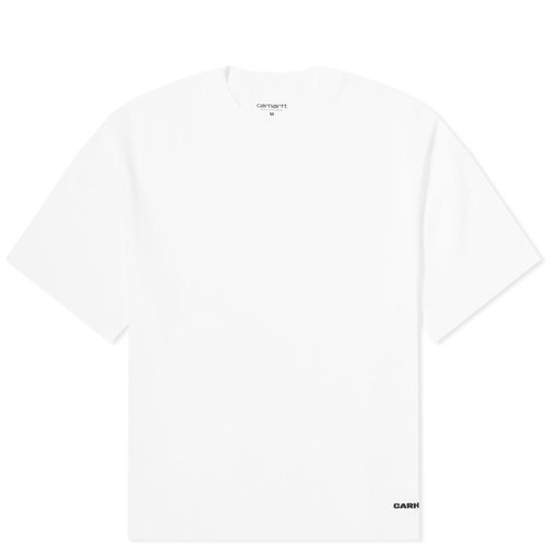 Carhartt WIP Link Script T-Shirt - White/Black - I031373_00A_XX