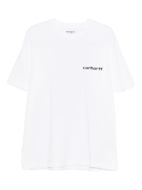 Carhartt WIP Short Sleeve Caps T-Shirt - White - I036012_02_XX