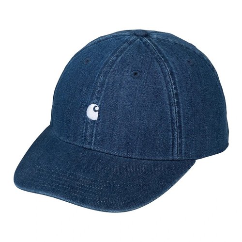 Carhartt WIP Lucas Denim Cap - Blue Stone Washed Stone Washed - I036364_01_06