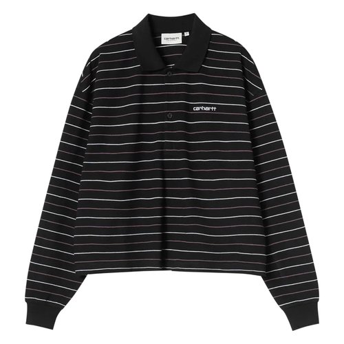 Carhartt WIP Mabel Polo - Mabel Stripe/Black - I036354