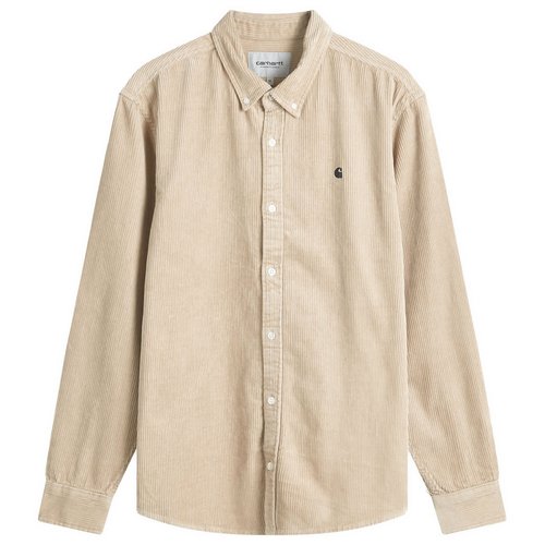 I029958 - Carhartt WIP Madison Cord Shirt 'Wall/Black