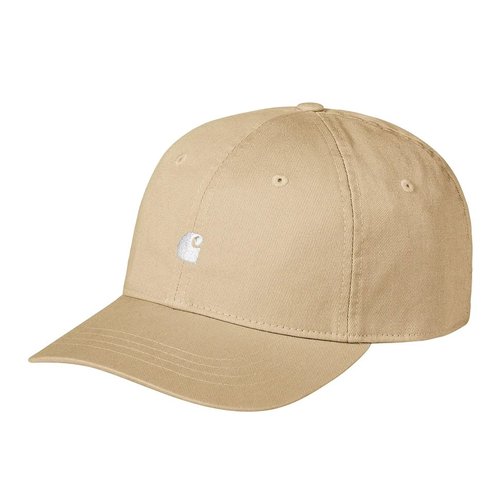 Carhartt WIP Madison Logo Cap - Stone/White - I036730_3M7_XX