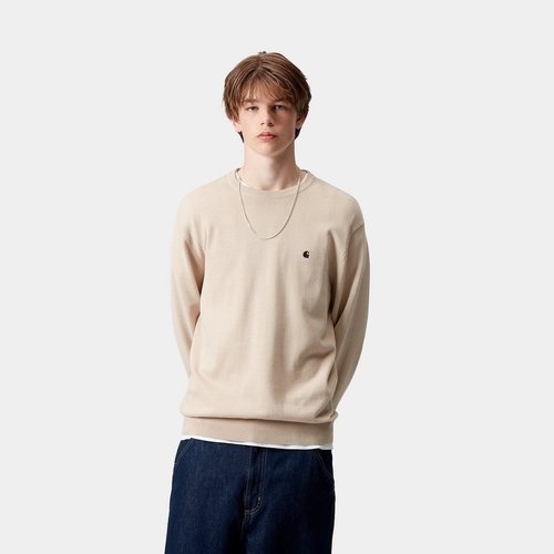 Carhartt WIP Sweater Fleur De Sel Black - I030841_2NQ_XX
