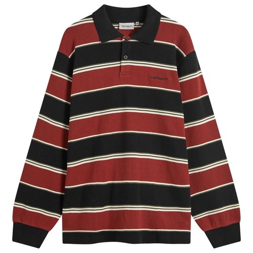 Carhartt WIP Malone Rugby Shirt - Dark Brick - I035313_37U_XX