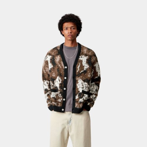 Carhartt WIP Merton Cardigan | brown|multicolor | XXL | - I035391_38X_XX