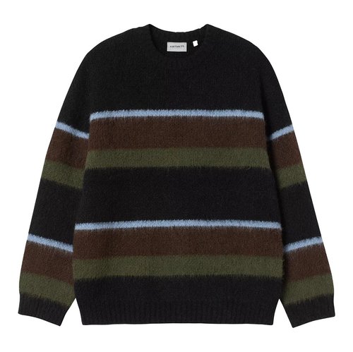 Carhartt WIP Merton Sweater - Sundling Stripe/Palisander - I035390_3D7_XX