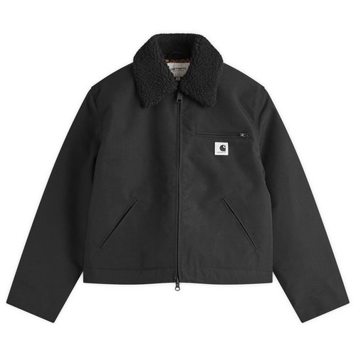 Carhartt WIP Newkirk Jacket - Black/Camo Leo/Tamarind - I033880-BLK