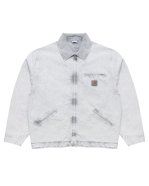 Carhartt WIP OG Detroit Jacket Canvas, 12 oz - Black/Black Chalk Wash - I035555_00E_5F