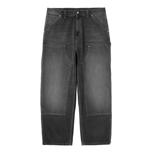 Carhartt WIP Gray OG Double Knee Jeans - Black - I036273_89_B7