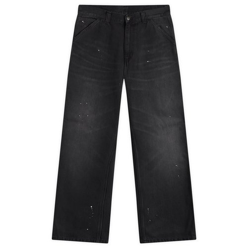 Carhartt WIP OG Single Knee Pant - Black Paint Destroy Wash - I037031_89_EJ