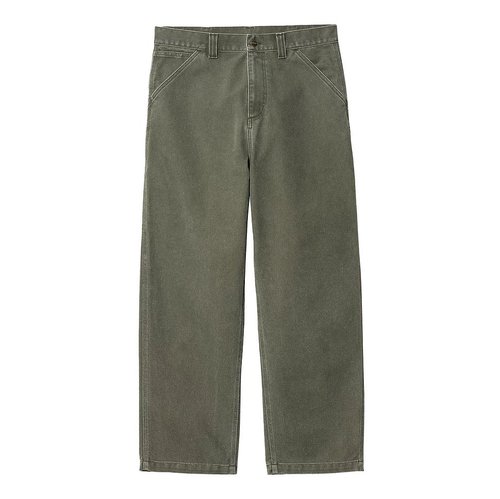 Carhartt WIP OG Single Knee Pant Canvas, 12 oz - Plant/Glassy Teal Stone Washed - I032360_1TT_06