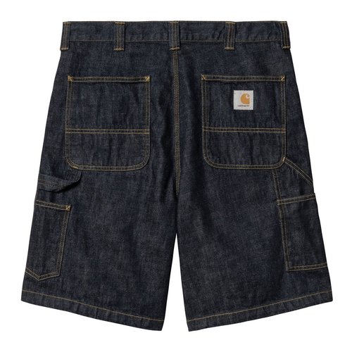 Carhartt WIP Single Knee Short - Blue Rinsed