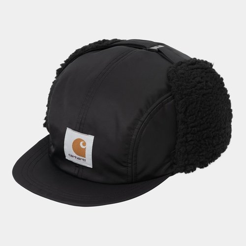 Carhartt WIP Oltera Ear Guard Cap - Black - I035409_89_XX