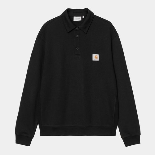 Carhartt WIP Polo Sweatshirt - Black - I035532_89_XX