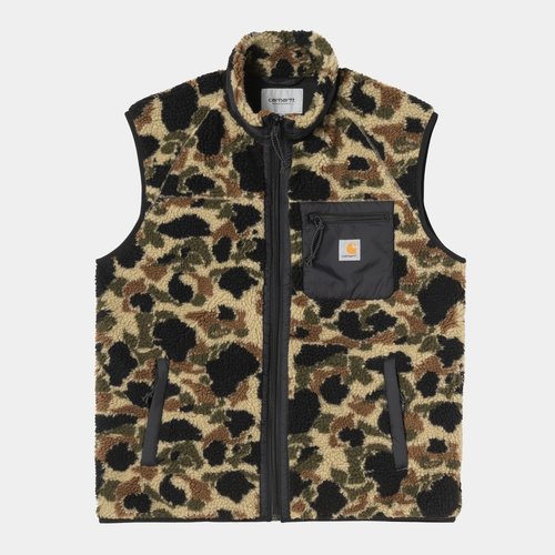Carhartt WIP Prentis Vest Liner - Camo Duck Jacquard/Green/Black - I035698_3CV_XX