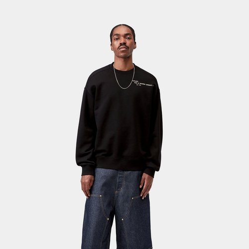 Carhartt WIP Punched Sweat - Black - I036039_89_XX