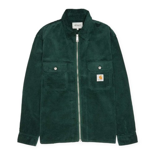 Carhartt WIP Reynold Shirt Jacket dark fir Mäntel, Jacken & Westen Herren Undefined Color Größe M - 1036049_05A_02