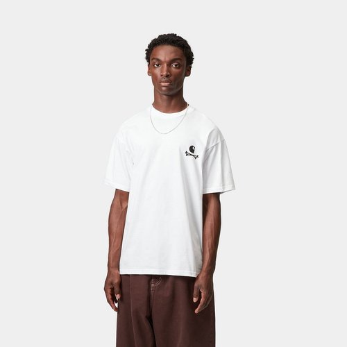 Carhartt WIP S/S C Logo Archive T-Shirt - White - I035439_02_XX
