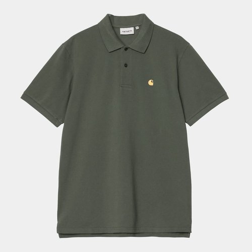 Carhartt WIP S/S Chase Pique Polo Leaf Gold | green | XXL | - I023807_3LR_XX