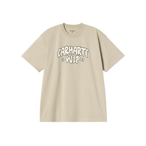 Carhartt WIP Cloud Script T-Shirt - Beige - I036200_3IN_XX