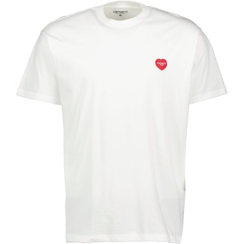 Carhartt WIP S/S Double Heart T-Shirt - White - I032155