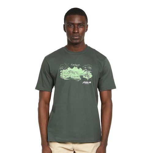 Carhartt WIP S/S Home Builders T-Shirt - Boxwood - I031000_0WH_XX