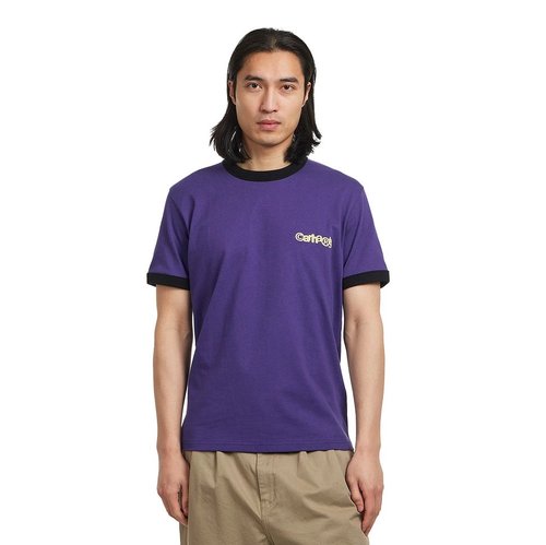 Carhartt WIP S/S Ip Ringer T-Shirt - Calla/Black/Yellow - I036267_3QF_XX