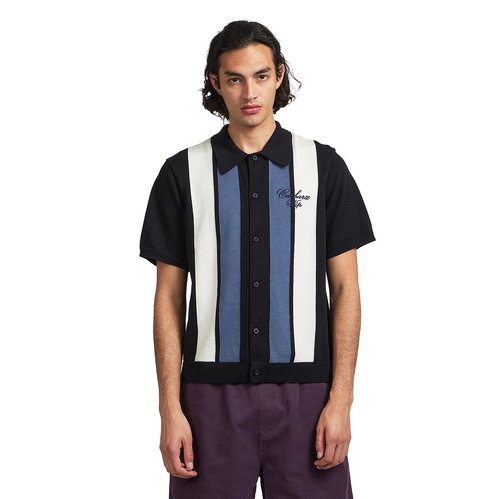 Carhartt WIP S/S Mello Knit Shirt - Mello Stripe/Black - I036159_3ON_XX