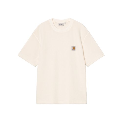 Carhartt WIP Short Sleeve Nelson Waffle T-Shirt - Natural (Garment Dyed) - I036185_05_GD