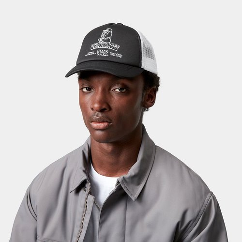 Carhartt WIP Sandwich Trucker Cap - Black - I035278_89_XX