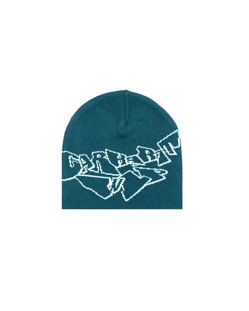 Carhartt WIP Screwed Up Scripter Beanie - Blue - I034596_2W4_XX