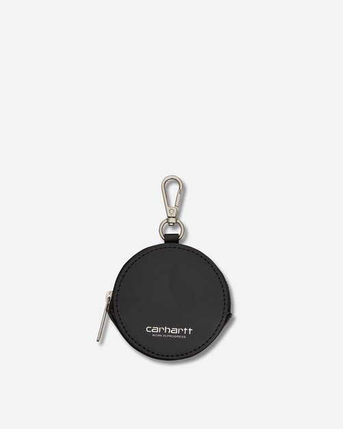 Carhartt WIP Script Coin Wallet - Black/Silver - I036887_0M4_XX