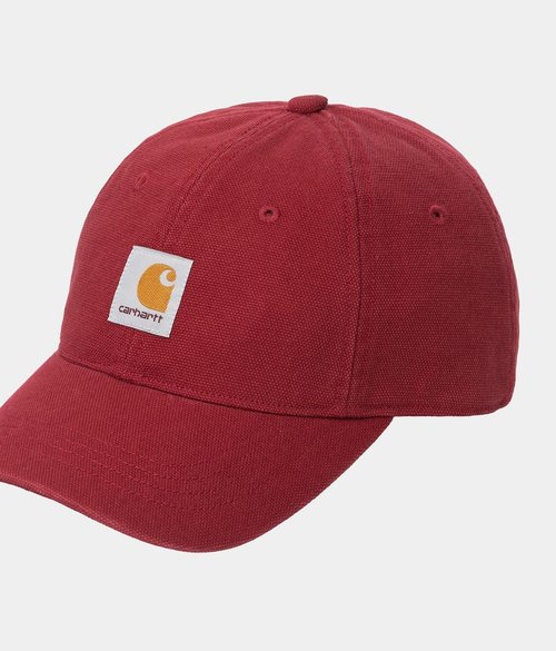 Carhartt WIP Selby Canvas Cap - Scarlet - I035414_H8_06