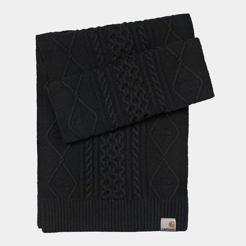 Carhartt WIP Shawn Scarf Black - I035474_89_XX