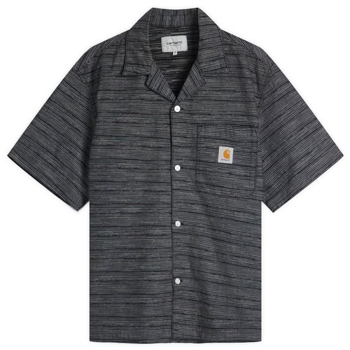 Carhartt WIP Short Sleeve Gellar Shirt - Black - I035569_30H_02