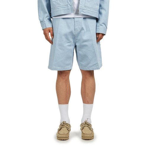 Carhartt WIP SK Short Hickory Stripe, 9 oz - Bleach/Wax Rinsed - I032109_1ON_02