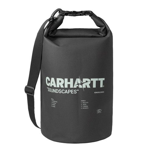 Carhartt WIP Soundscapes Dry Bag - Black/Yucca - I031822_1LP_XX