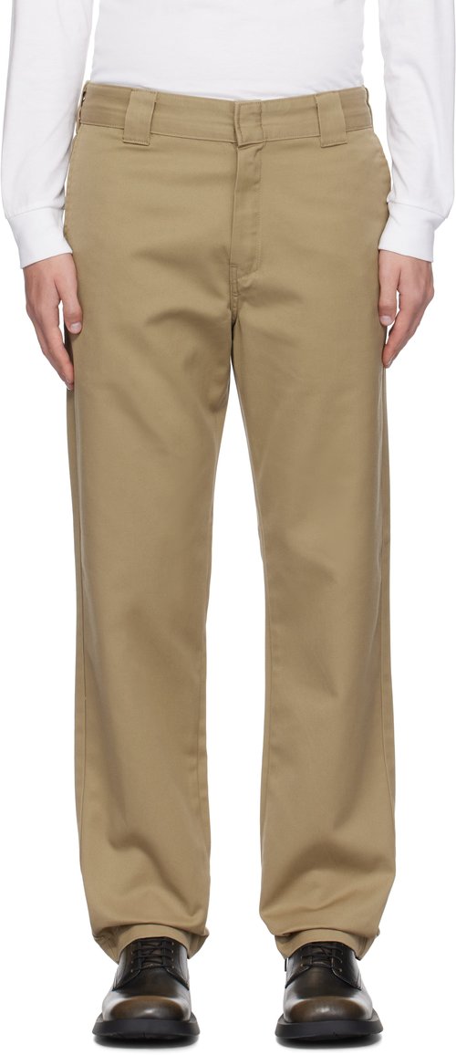 Carhartt WIP Tan Master Trousers - Leather - I034233_8Y_02