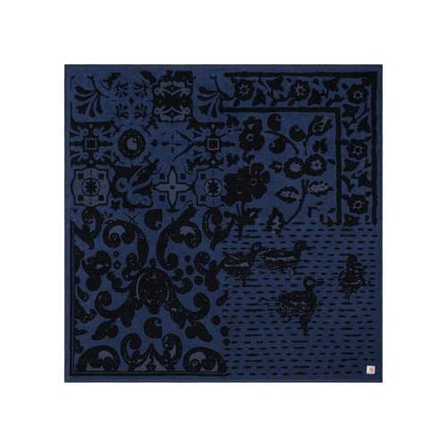 Carhartt WIP Beach Towel Blanket - Vestige/Blue - I036422_3PV_XX