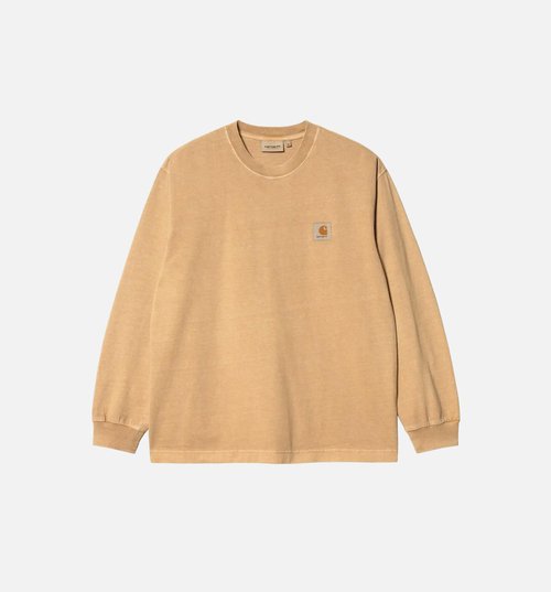 Carhartt WIP Vista Long Sleeve Shirt - Dusty Brown - I030779_07E