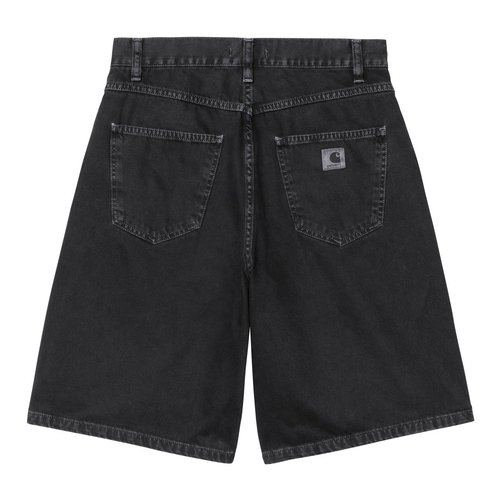 Carhartt WIP W' Brandon Short Twill, 10.5 oz - Black Stone Dyed - I034839_89_4J