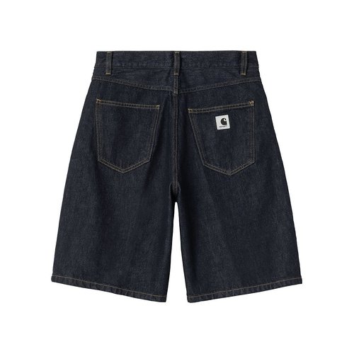 Carhartt WIP W' Brandon Short Denim - Blue Rinsed - I037021_01_02
